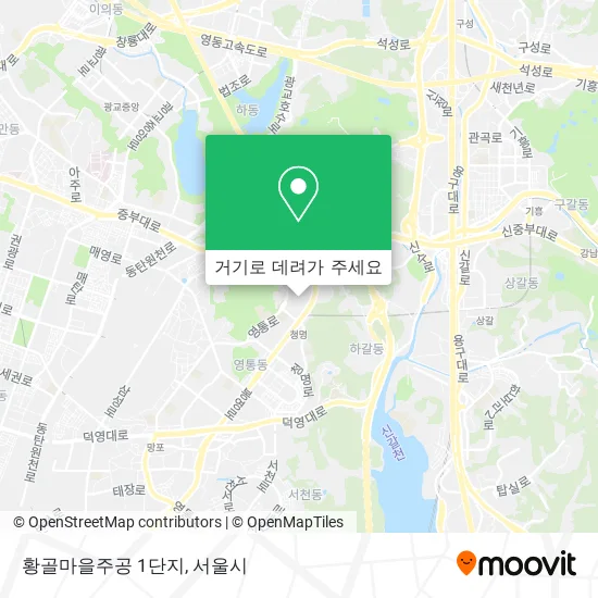 황골마을주공 1단지 지도
