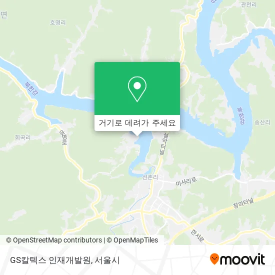 GS칼텍스 인재개발원 지도