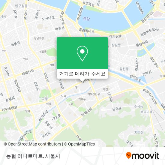 농협 하나로마트 지도