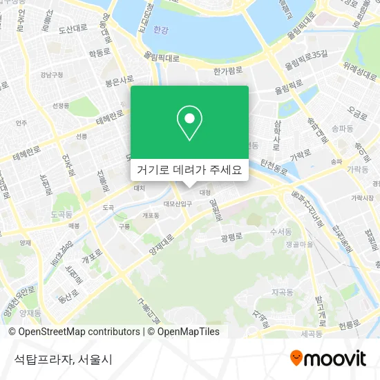 석탑프라자 지도