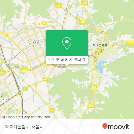 학교가는길ㅜ 지도