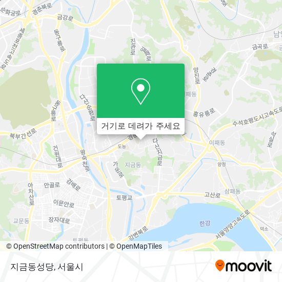 지금동성당 지도