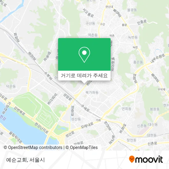 예순교회 지도