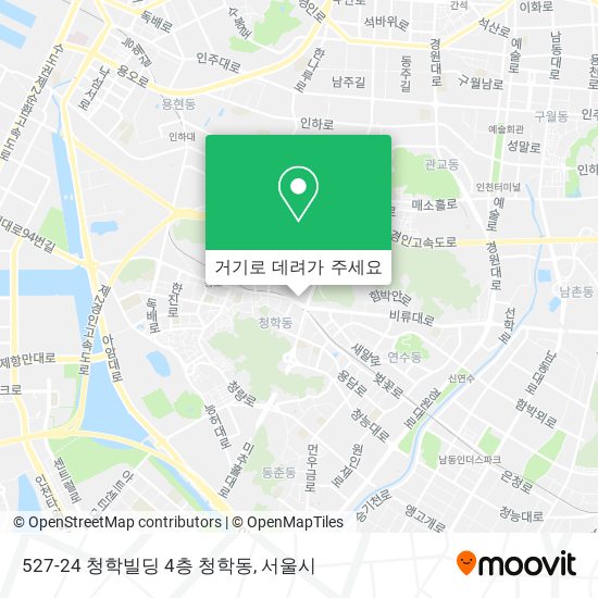 527-24 청학빌딩 4층 청학동 지도
