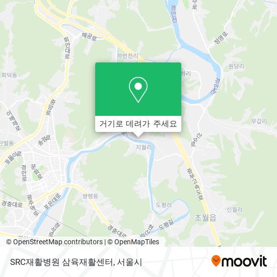 SRC재활병원 삼육재활센터 지도