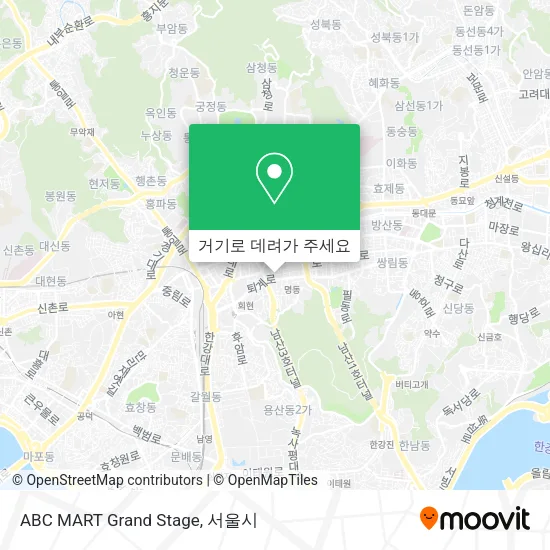 ABC MART Grand Stage 지도
