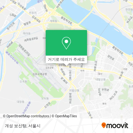 개성 보신탕 지도