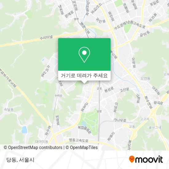 당동 지도