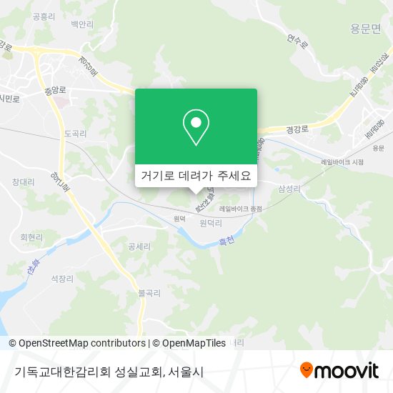 기독교대한감리회 성실교회 지도