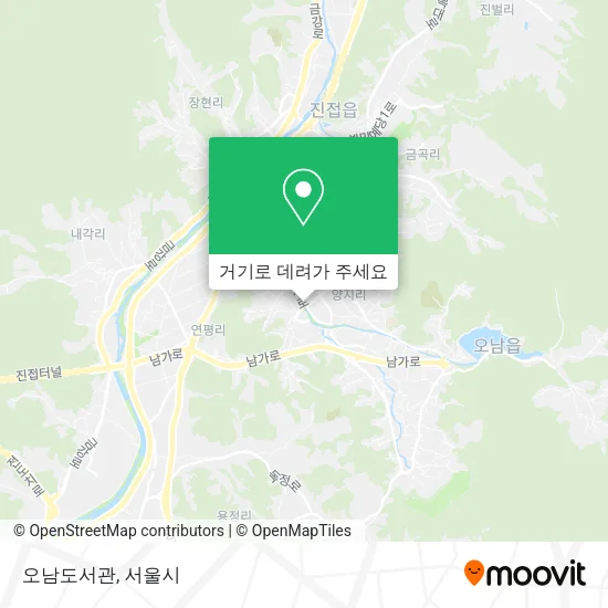 오남도서관 지도
