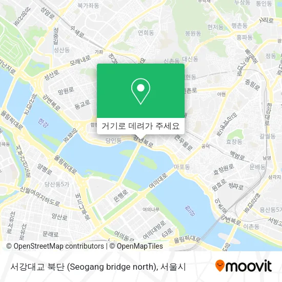 서강대교 북단 (Seogang bridge north) 지도