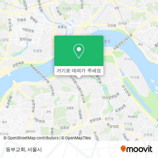 동부교회 지도