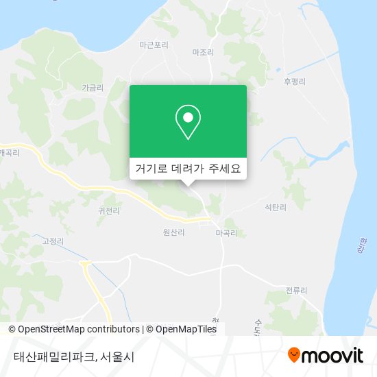 태산패밀리파크 지도