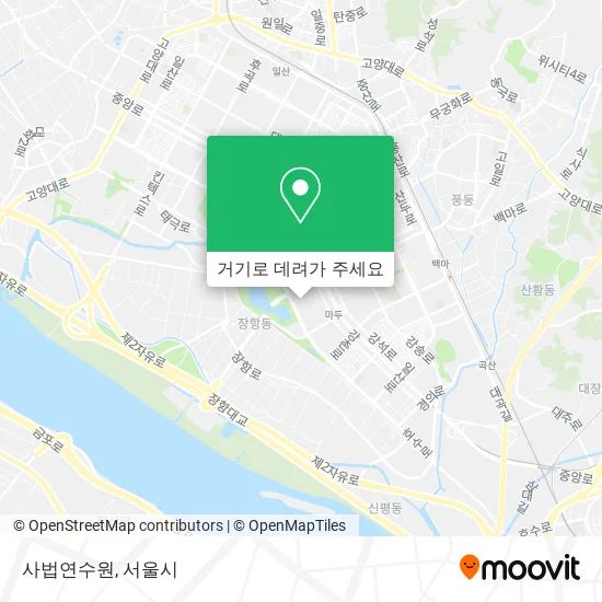 사법연수원 지도