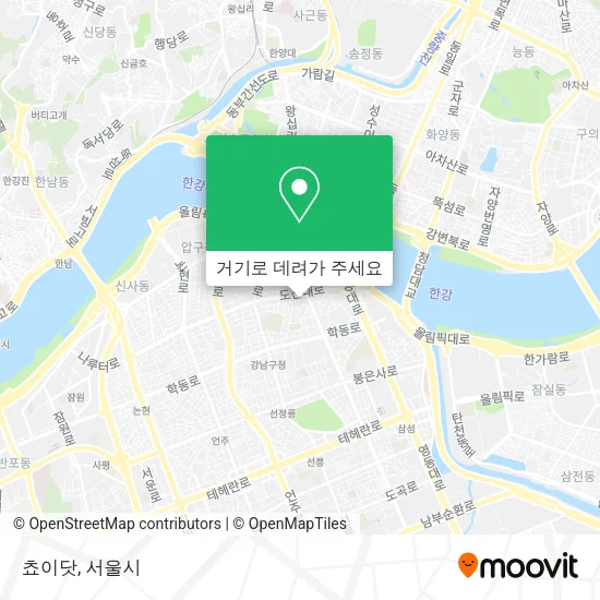 쵸이닷 지도