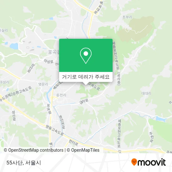 55사단 지도