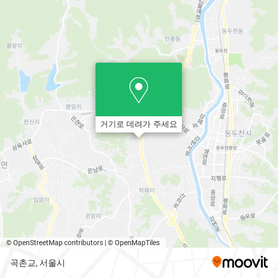 곡촌교 지도