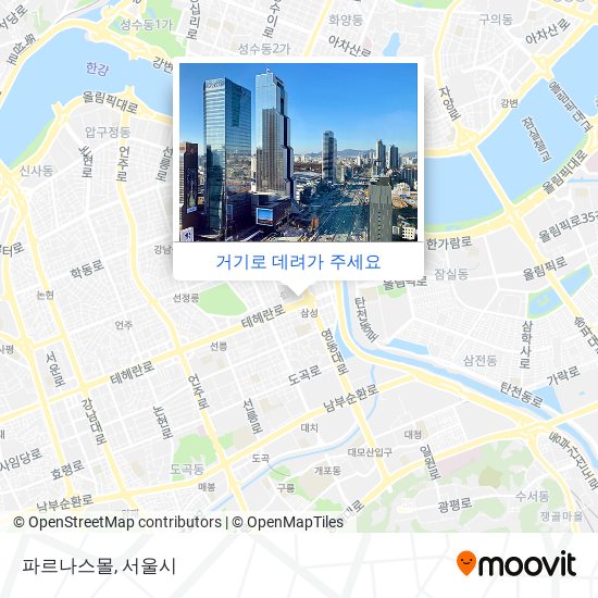 파르나스몰 지도