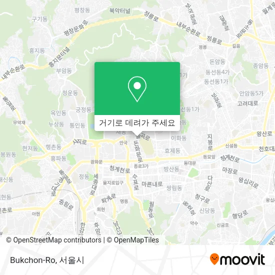 Bukchon-Ro 지도