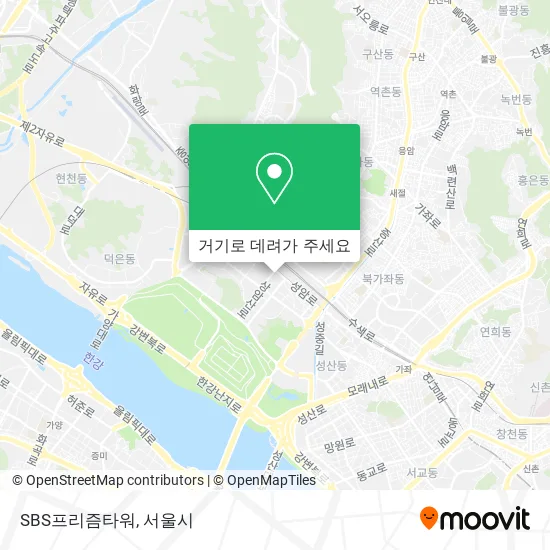 SBS프리즘타워 지도