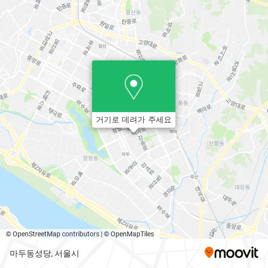 마두동성당 지도