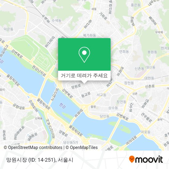 망원시장 (ID: 14-251) 지도