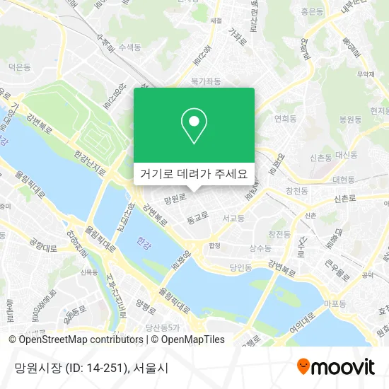 망원시장 (ID: 14-251) 지도