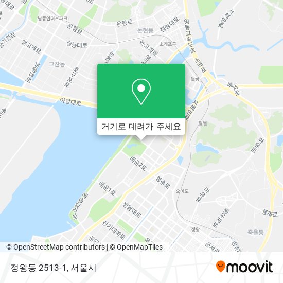 정왕동 2513-1 지도