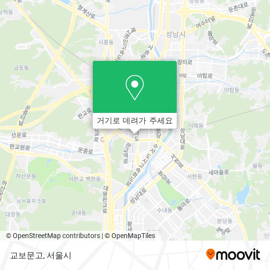 교보문고 지도