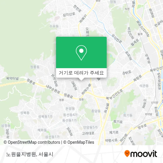 노원을지병원 지도