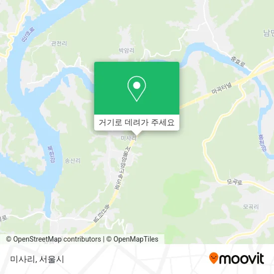 미사리 지도