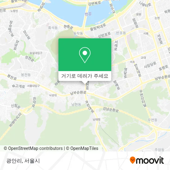 광안리 지도