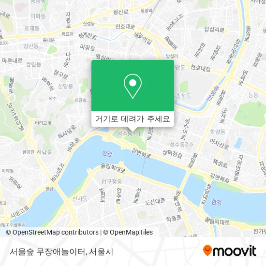 서울숲 무장애놀이터 지도