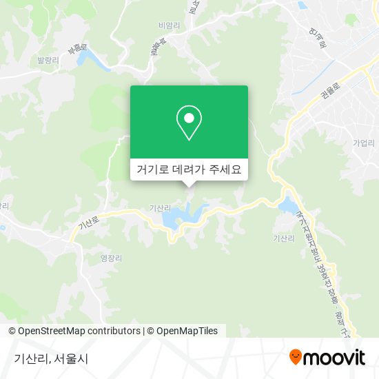 기산리 지도