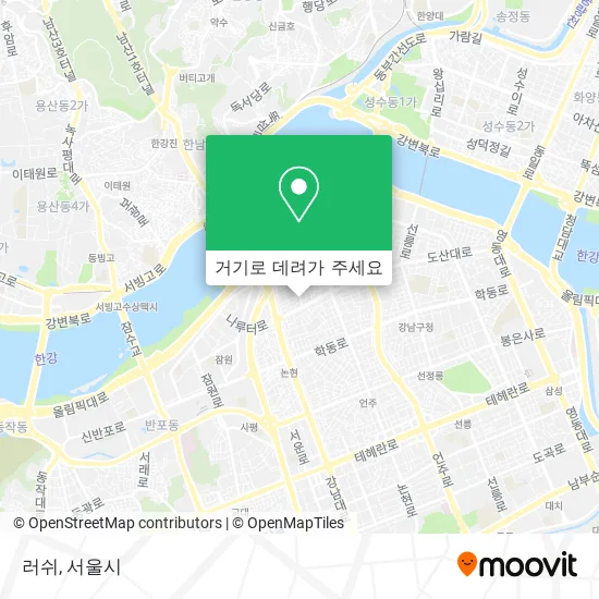러쉬 지도