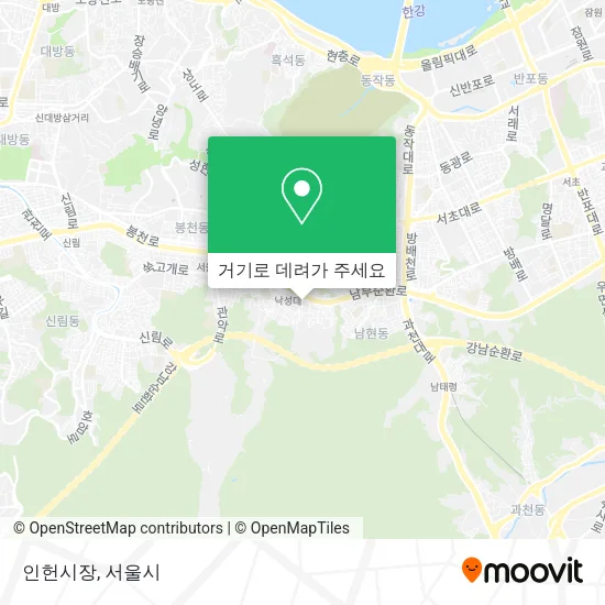 인헌시장 지도