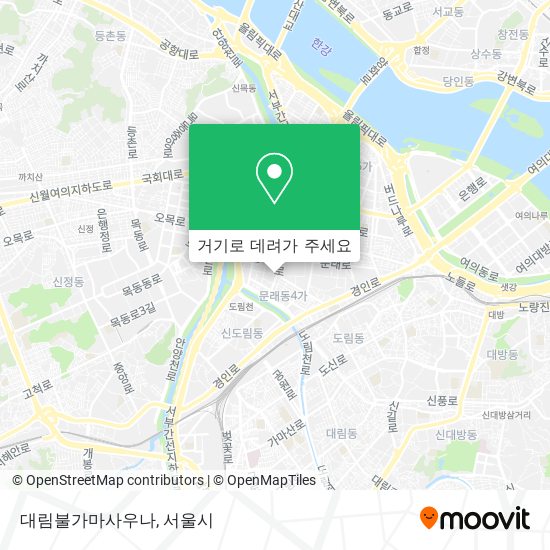 대림불가마사우나 지도