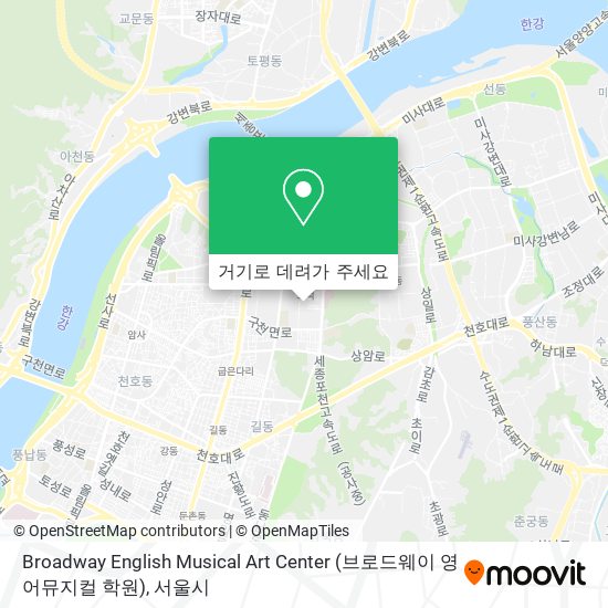 Broadway English Musical Art Center (브로드웨이 영어뮤지컬 학원) 지도