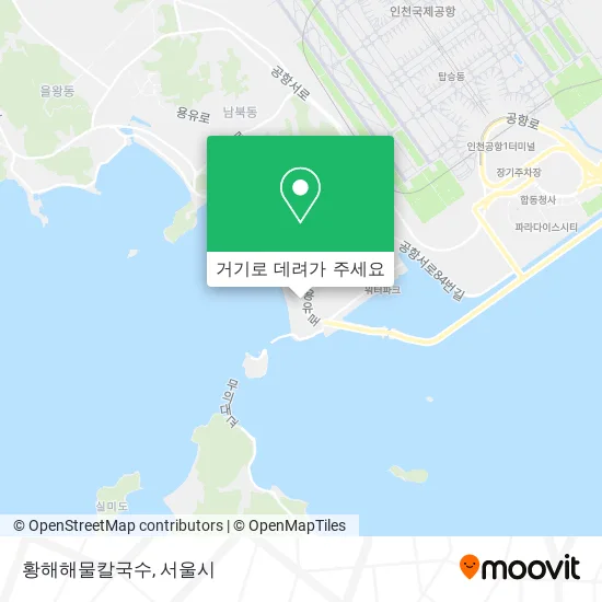 황해해물칼국수 지도