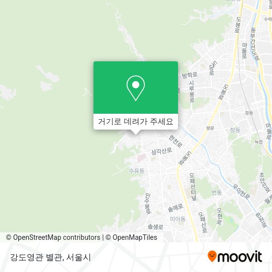 강도영관 별관 지도