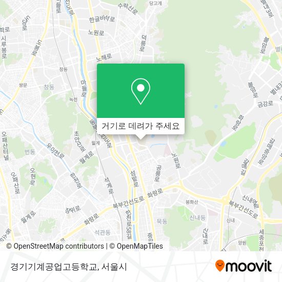 경기기계공업고등학교 지도
