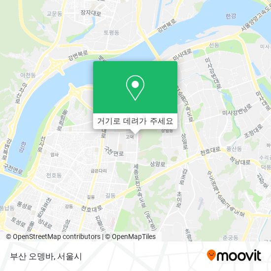 부산 오뎅바 지도