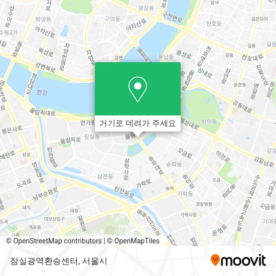 잠실광역환승센터 지도