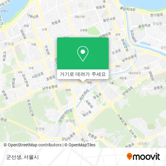 군선생 지도