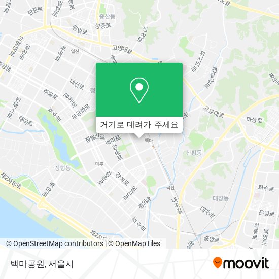 백마공원 지도