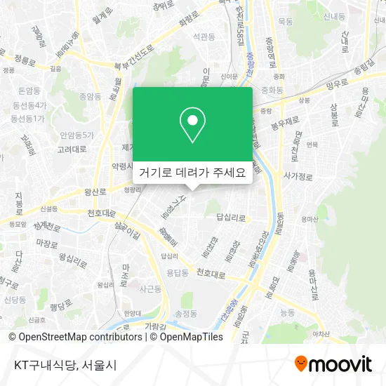 KT구내식당 지도