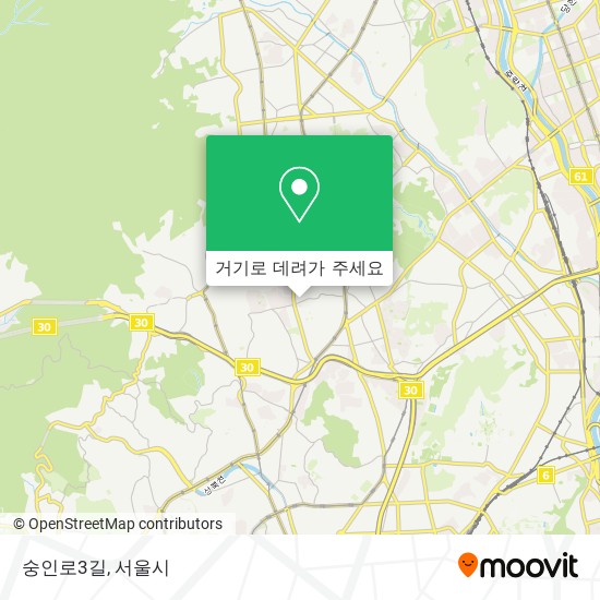 숭인로3길 지도