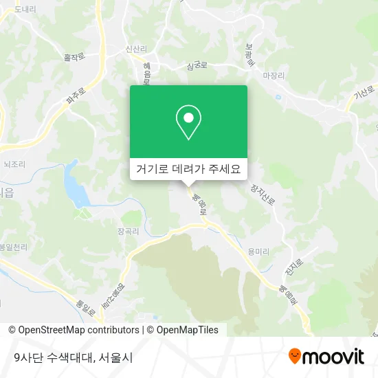 9사단 수색대대 지도