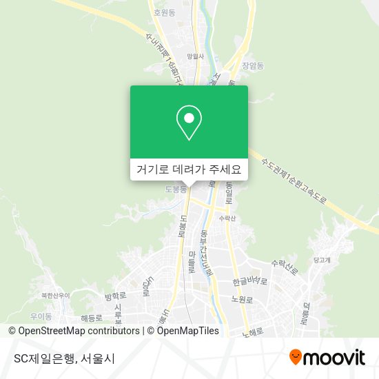 SC제일은행 지도
