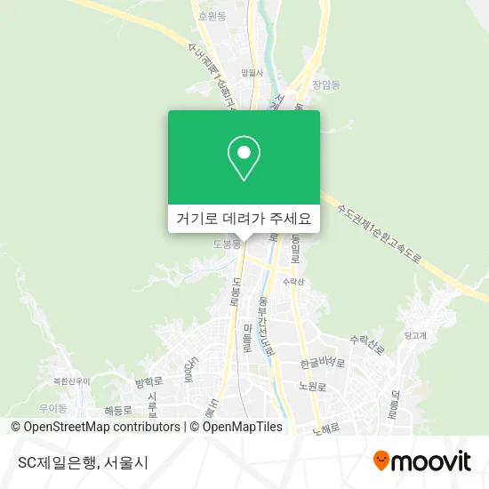 SC제일은행 지도